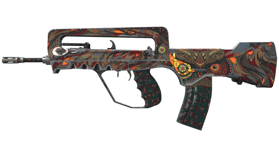 FAMAS | Eye of Athena (Well-Worn)