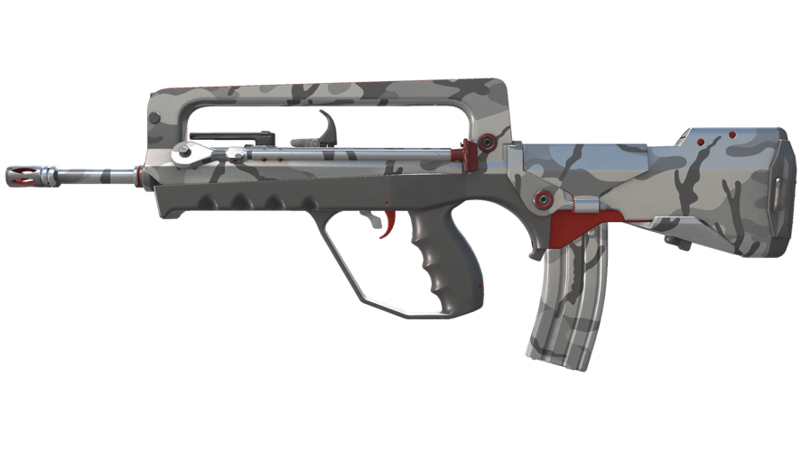 FAMAS | Grey Ghost (Minimal Wear)