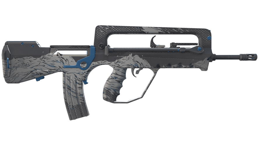 FAMAS | Halftone Wash (Minimal Wear)