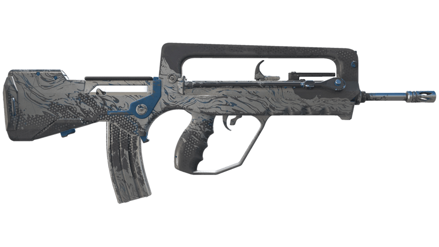 FAMAS | Halftone Wash (Well-Worn)