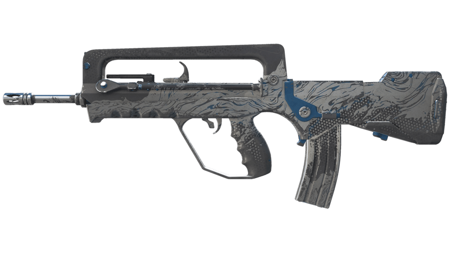 FAMAS | Halftone Wash (Well-Worn)
