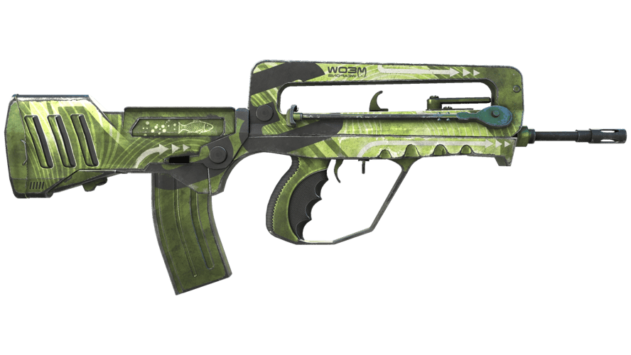 FAMAS | Meow 36 (Well-Worn)