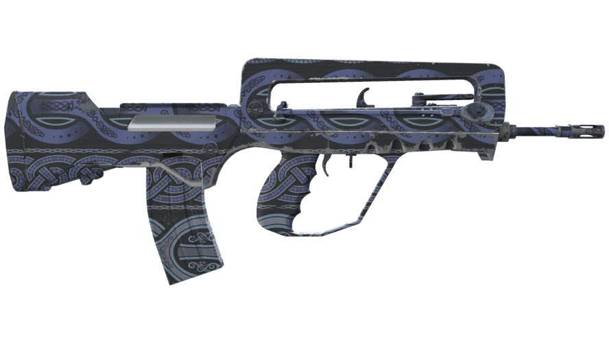 FAMAS | Night Borre (Minimal Wear)