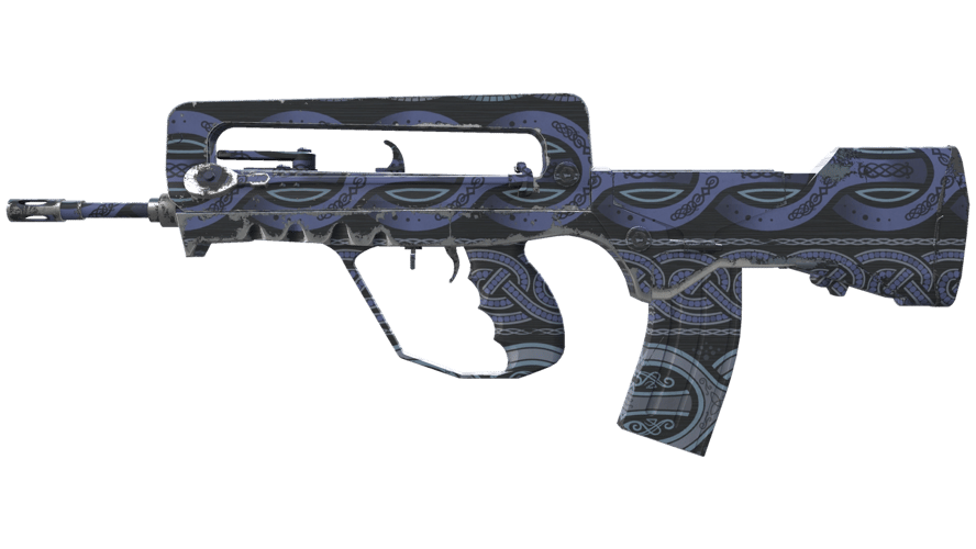 FAMAS | Night Borre (Minimal Wear)