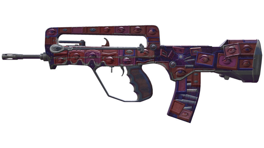 FAMAS | Rapid Eye Movement (Battle-Scarred)