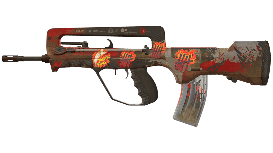 FAMAS | Roll Cage (Battle-Scarred)