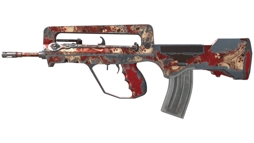 FAMAS | Styx (Battle-Scarred)