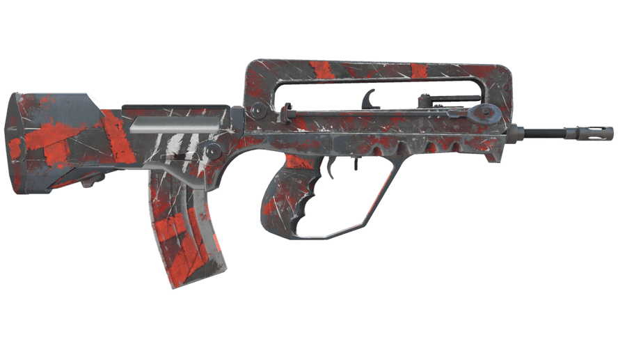 FAMAS | Survivor Z (Battle-Scarred)