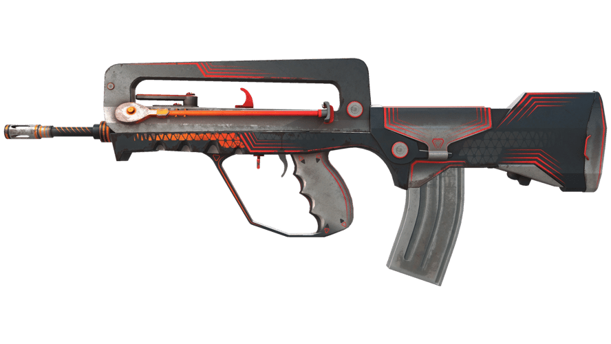 FAMAS | Valence (Battle-Scarred)