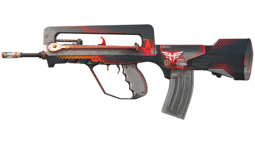 FAMAS | Valence (Well-Worn)