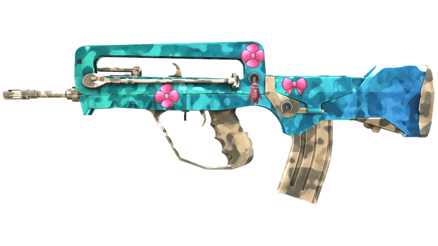 FAMAS | Waters of Nephthys (Прямо с завода)