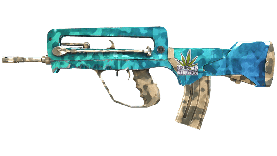 FAMAS | Waters of Nephthys (Well-Worn)
