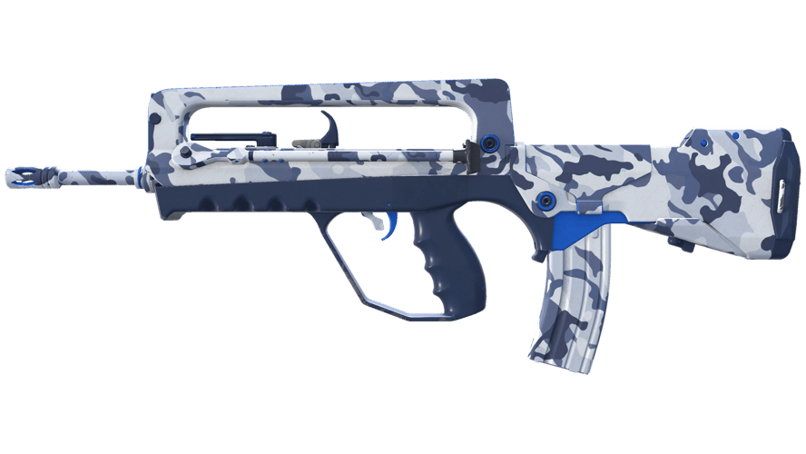FAMAS | Yeti Camo (Minimal Wear)
