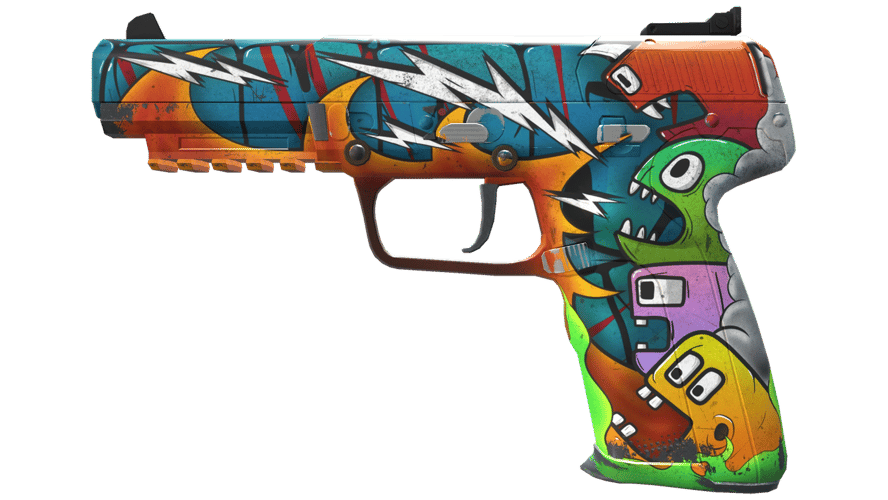 Five-SeveN | Angry Mob (Field-Tested)