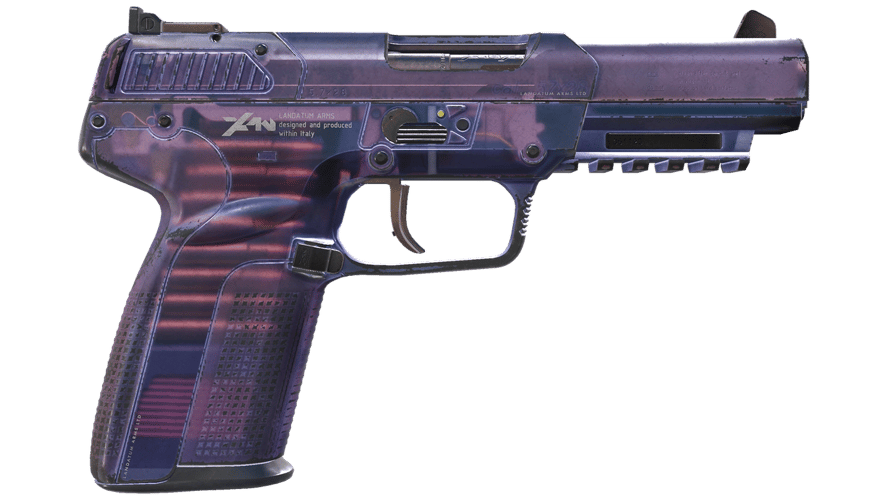 Five-SeveN | Dark Polymer (Well-Worn)
