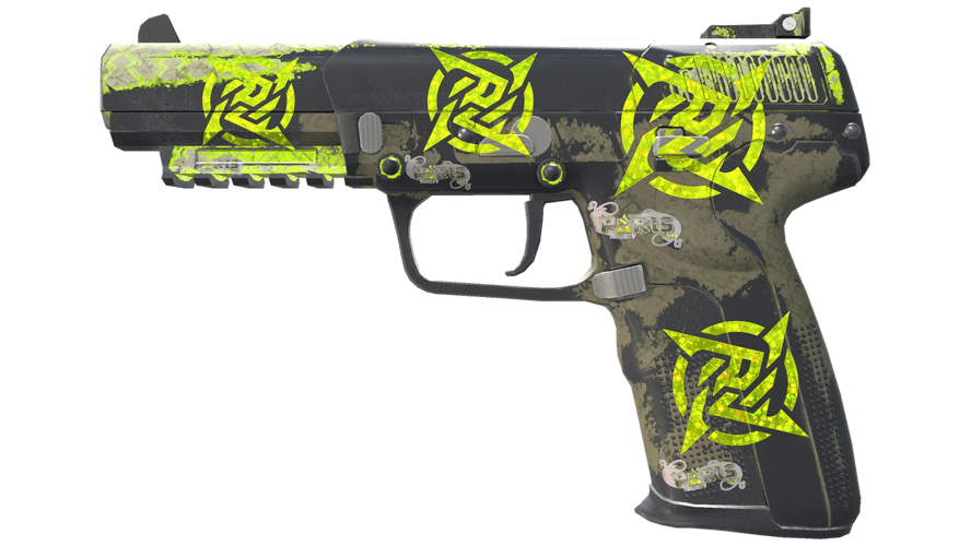 Five-SeveN | Neon Kimono (Battle-Scarred)