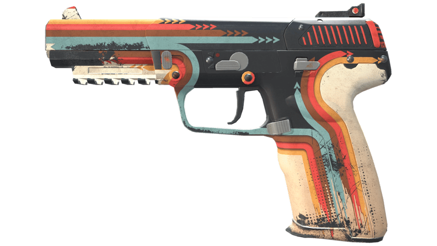 Five-SeveN | Retrobution (Battle-Scarred)