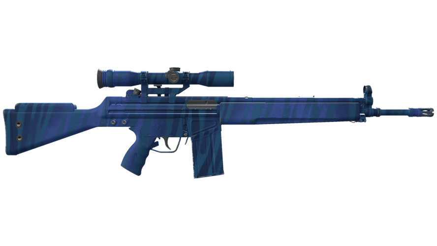 G3SG1 | Azure Zebra (Minimal Wear)