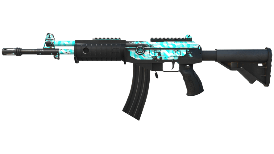 Galil AR | Aqua Terrace (Well-Worn)