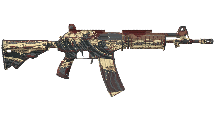 Galil AR | Crimson Tsunami (Field-Tested)
