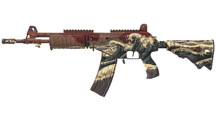 Galil AR | Crimson Tsunami (Field-Tested)