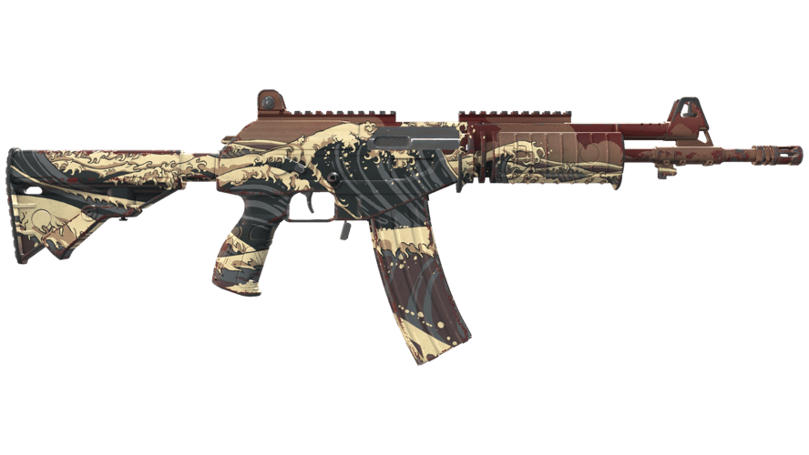 Galil AR | Crimson Tsunami (Minimal Wear)