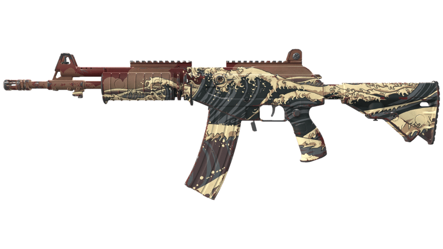 Galil AR | Crimson Tsunami (Minimal Wear)