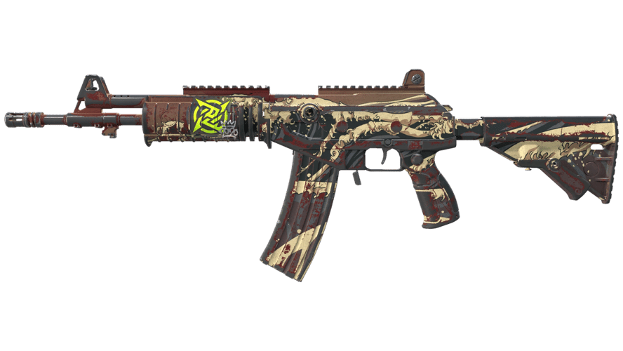 Galil AR | Crimson Tsunami (Well-Worn)