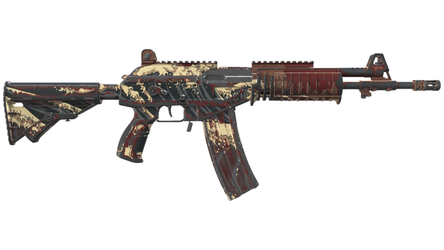 Galil AR | Crimson Tsunami (Well-Worn)