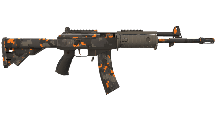 Galil AR | Orange DDPAT (Minimal Wear)