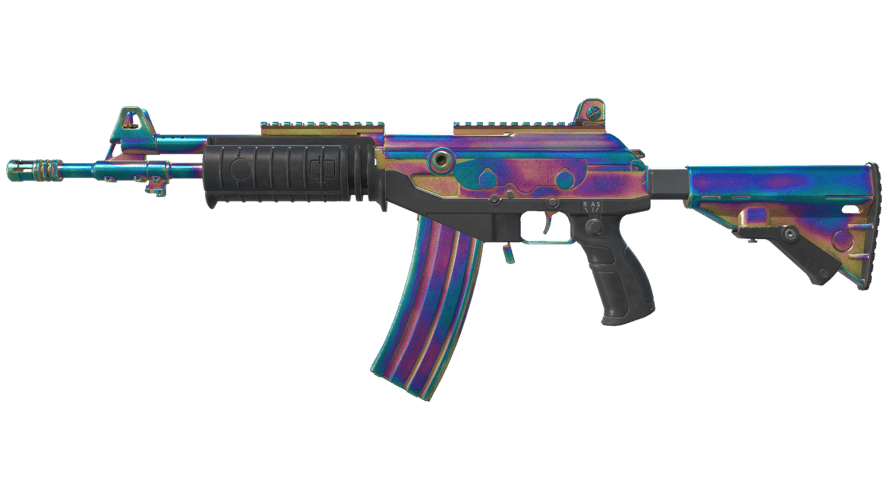 Galil AR | Rainbow Spoon (Battle-Scarred)