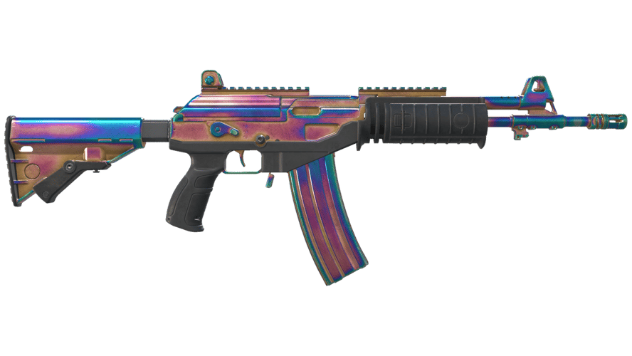 Galil AR | Rainbow Spoon (Battle-Scarred)
