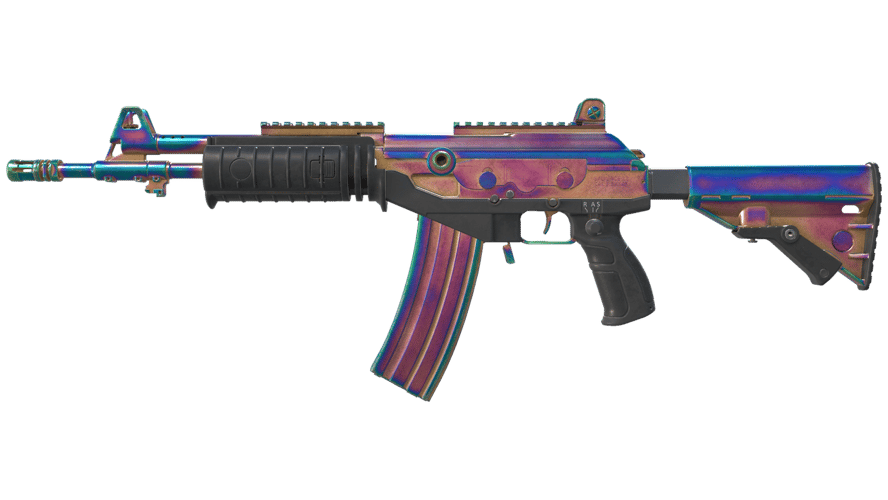 Galil AR | Rainbow Spoon (Battle-Scarred)
