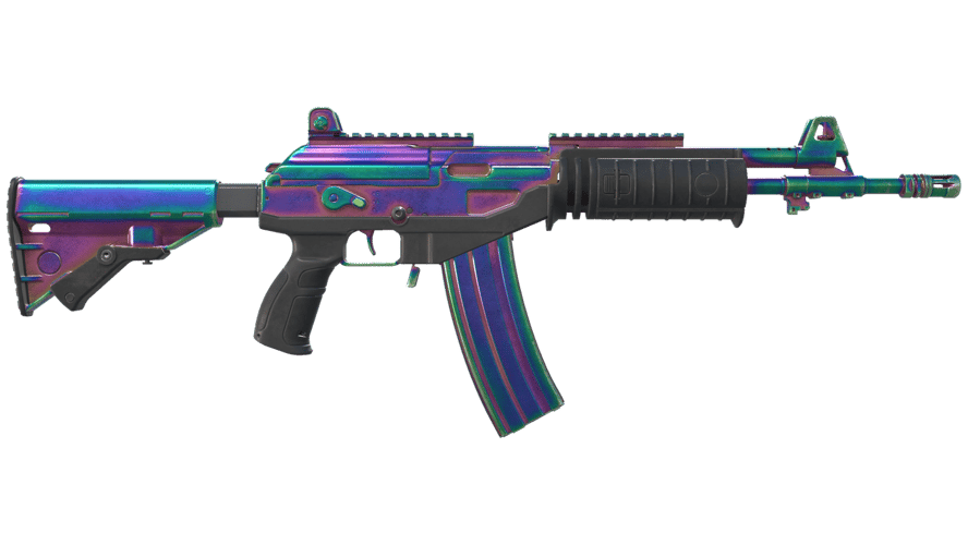 Galil AR | Rainbow Spoon (Battle-Scarred)