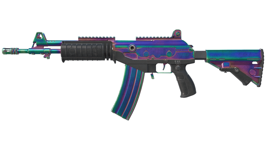 Galil AR | Rainbow Spoon (Battle-Scarred)