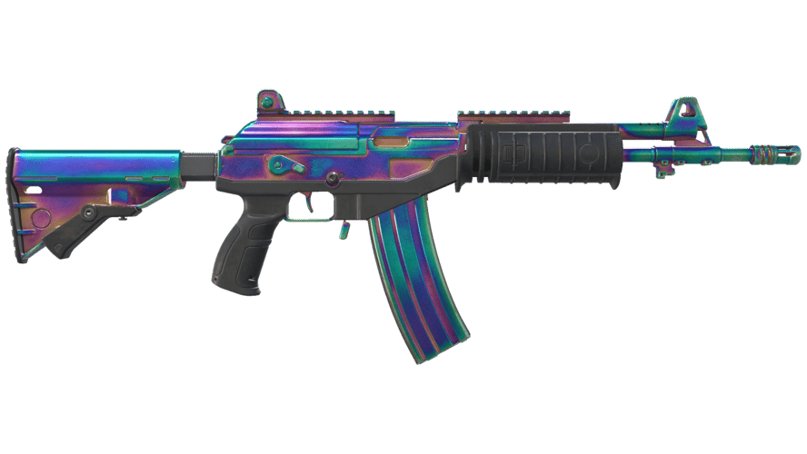 Galil AR | Rainbow Spoon (Battle-Scarred)