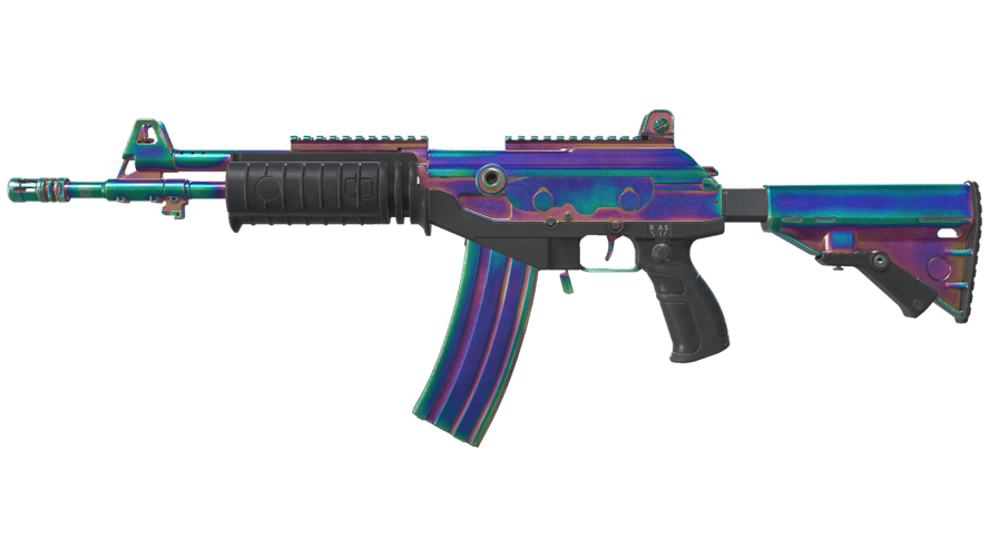 Galil AR | Rainbow Spoon (Battle-Scarred)