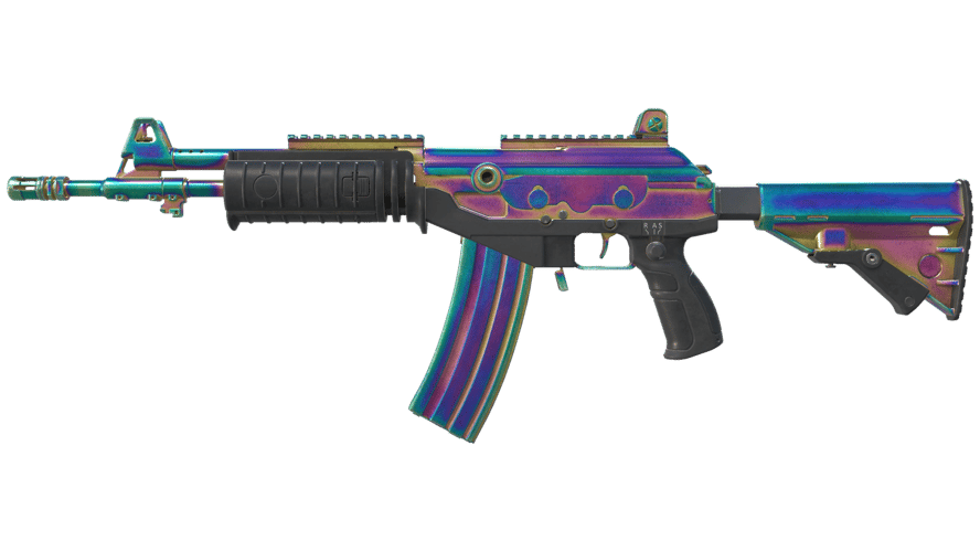 Galil AR | Rainbow Spoon (Battle-Scarred)