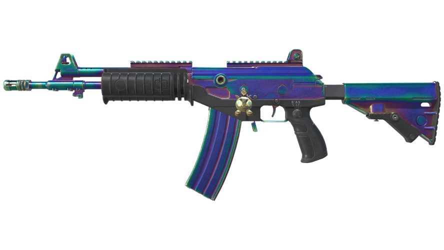 Galil AR | Rainbow Spoon (Battle-Scarred)