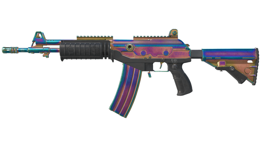 Galil AR | Rainbow Spoon (Battle-Scarred)