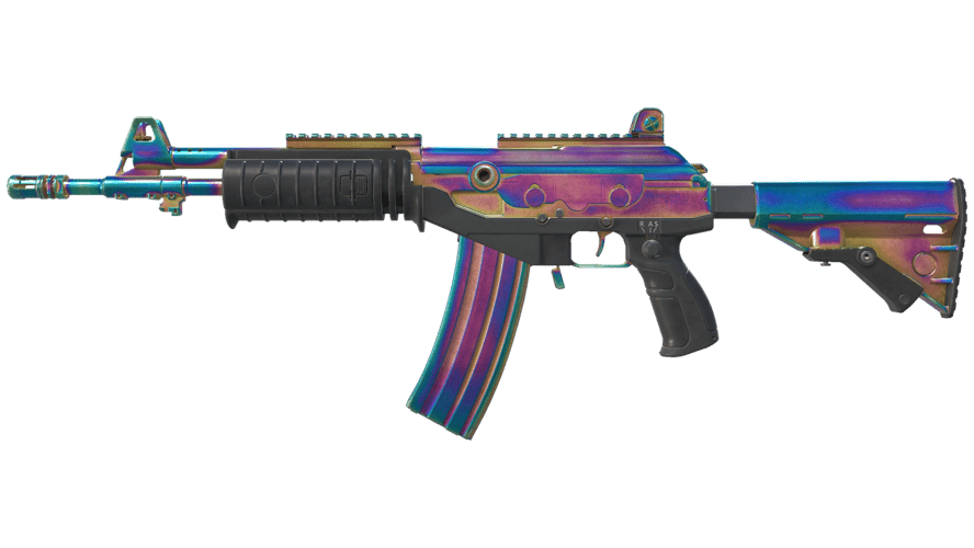 Galil AR | Rainbow Spoon (Battle-Scarred)