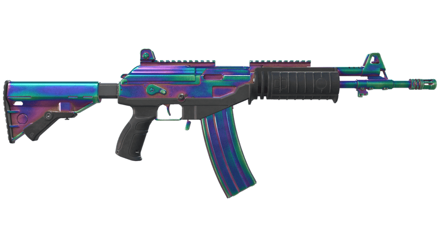 Galil AR | Rainbow Spoon (Battle-Scarred)