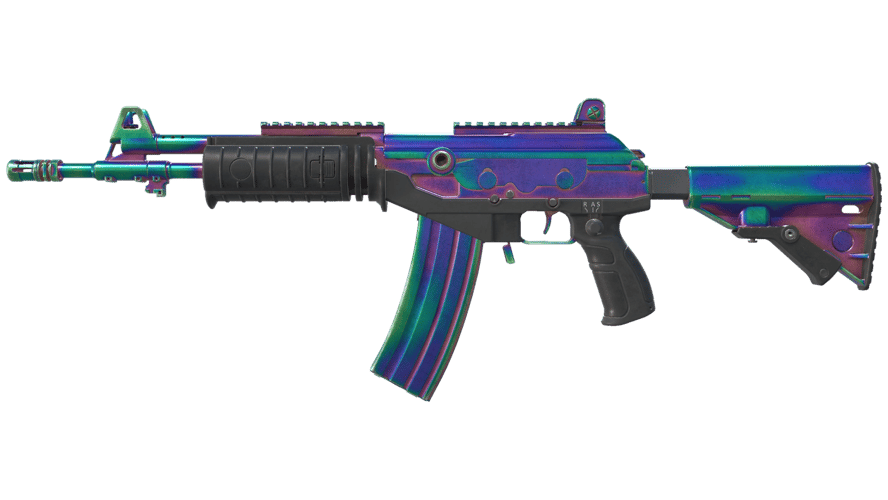 Galil AR | Rainbow Spoon (Battle-Scarred)