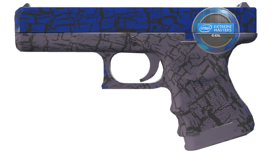 Glock-18 | Blue Fissure (Factory New)