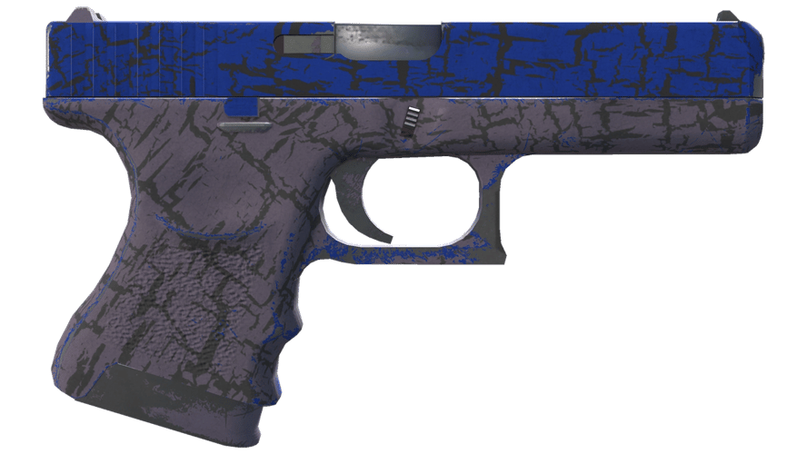 Glock-18 | Blue Fissure (Field-Tested)