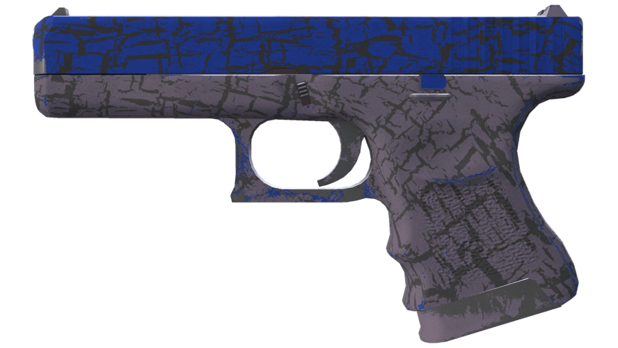 Glock-18 | Blue Fissure (Field-Tested)