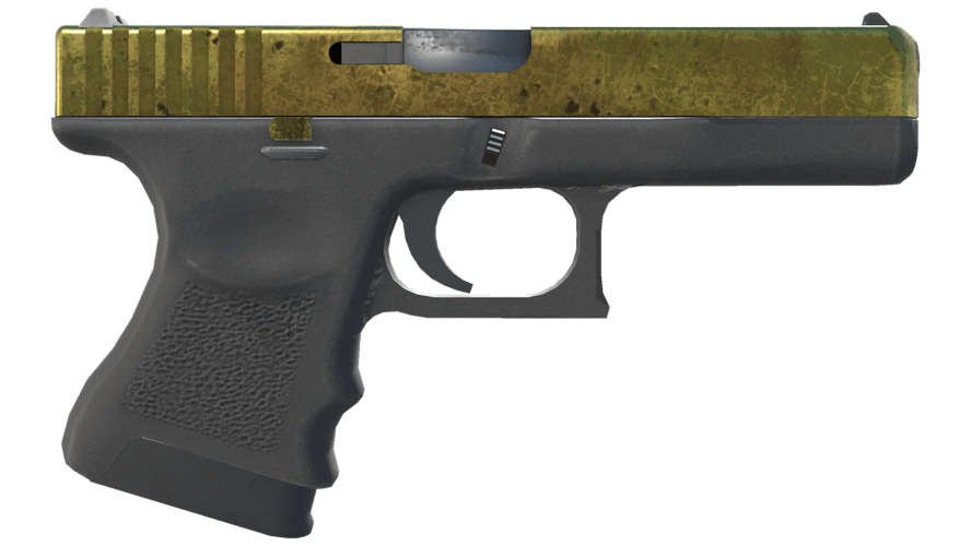 Glock-18 | Brass (Battle-Scarred)