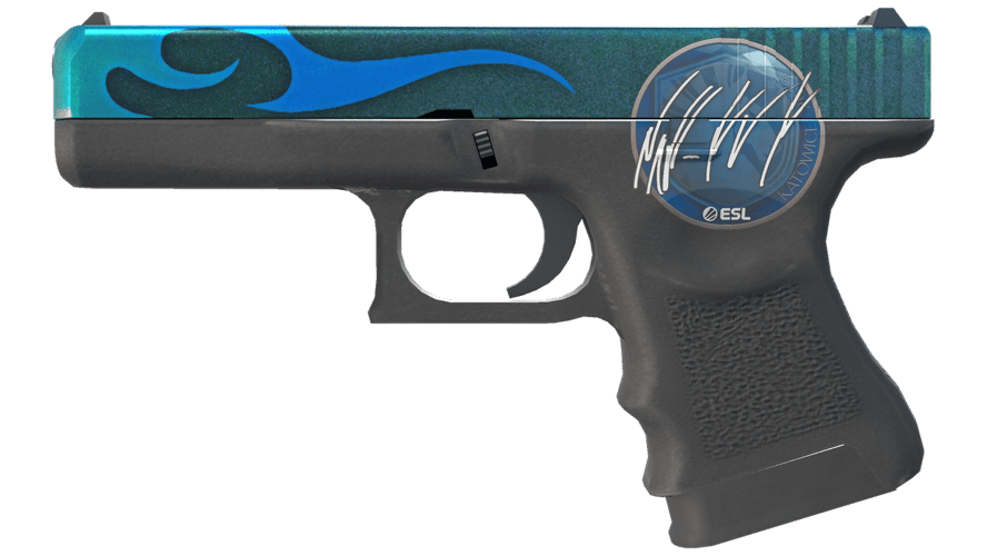 Glock-18 | Bunsen Burner (Well-Worn)