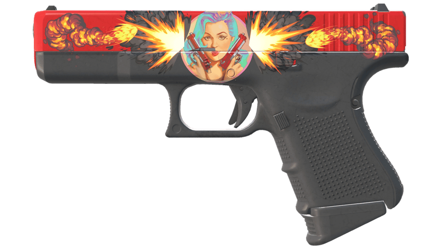 Glock-18 | Candy Apple (Minimal Wear)