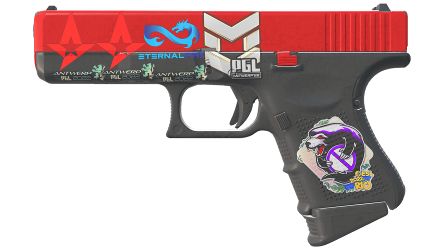Glock-18 | Candy Apple (Minimal Wear)